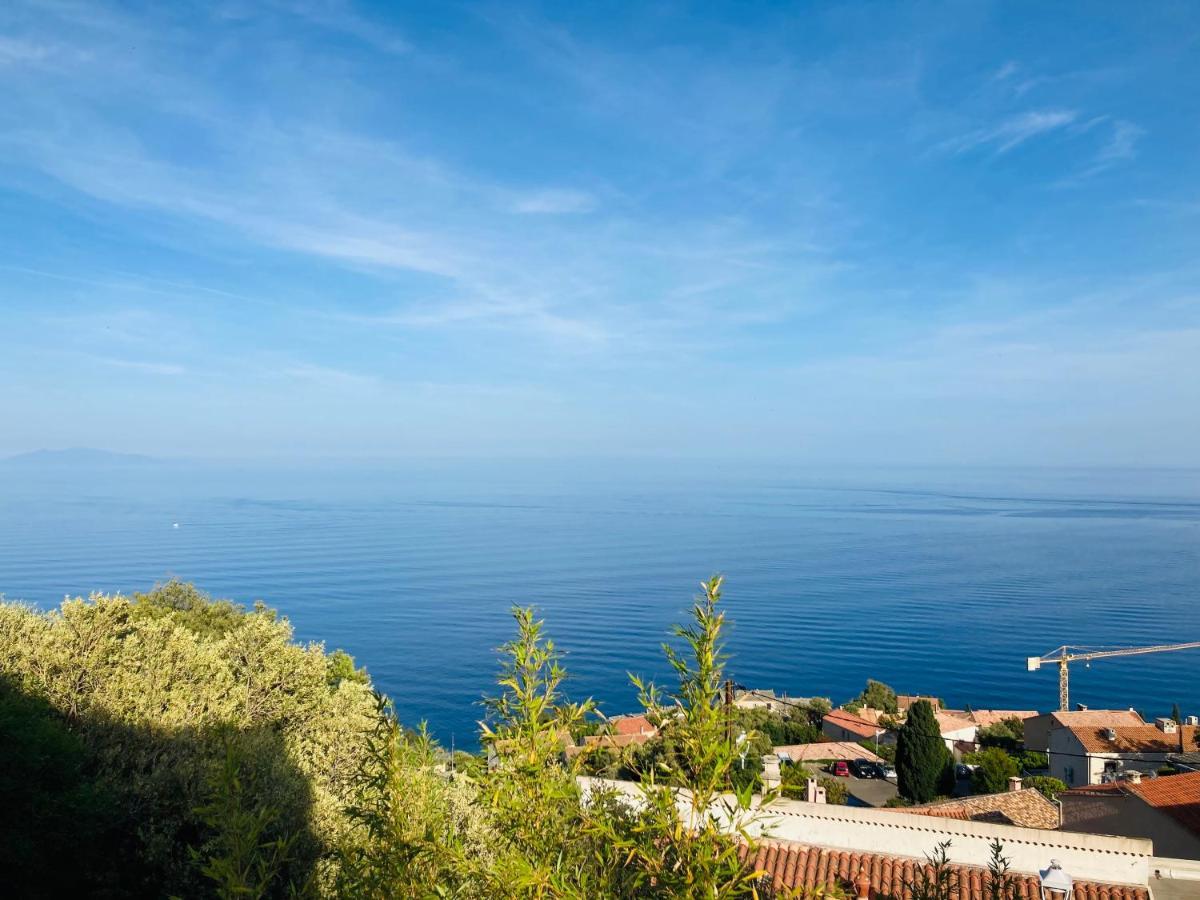 Maison Mediterraneo - Rez De Villa, Vue Imprenable Sur La Mer Pietranera Exterior photo
